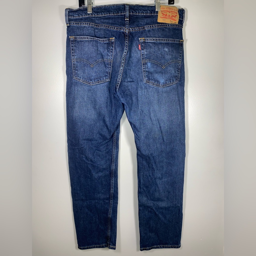 Levi's Blue Straight Jeans with Classic Fit - Picture 2 of 4